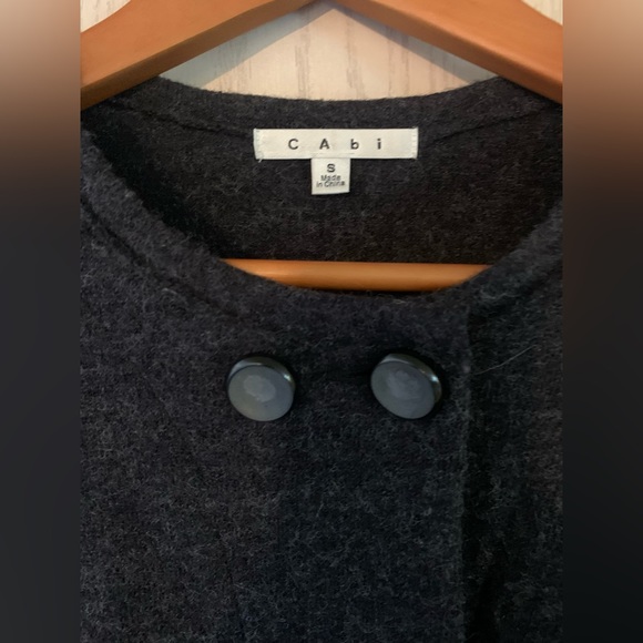 CAbi #184 Gray My Fair Jacket Size Small - Picture 6 of 8